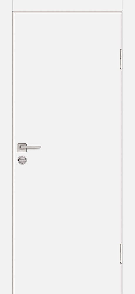 Межкомнатная дверь П-1 Белый матовый