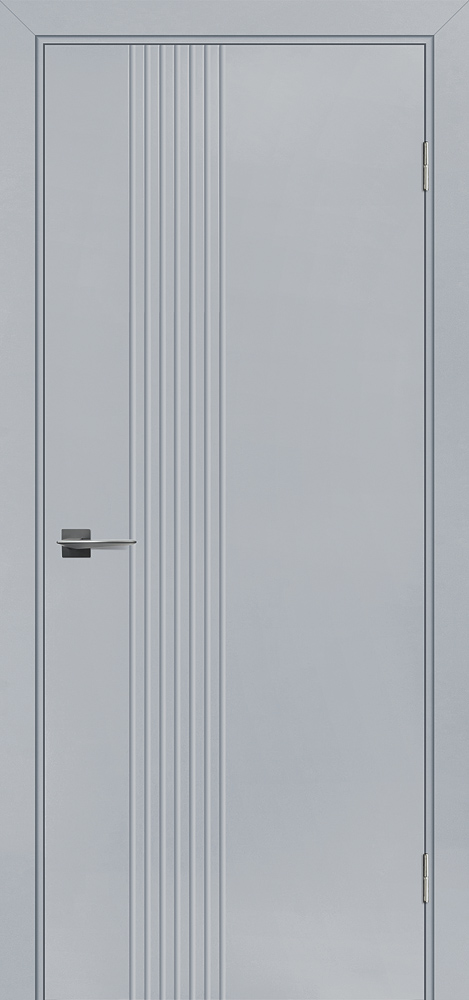 Межкомнатная дверь Смальта-Риф 202 Светло-серый RAL 7047