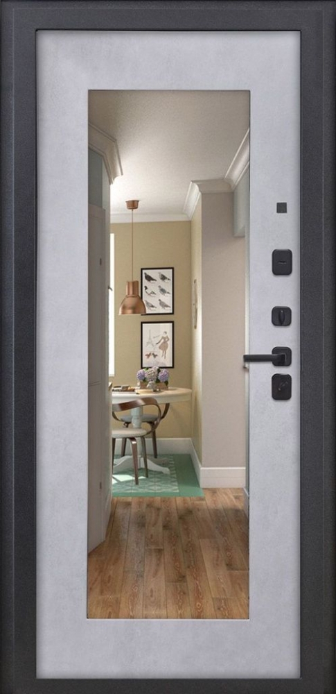 Товар Дверь ДвериПРО Д-68 ФЛЗ-603 Бетон снежный DPRO221097