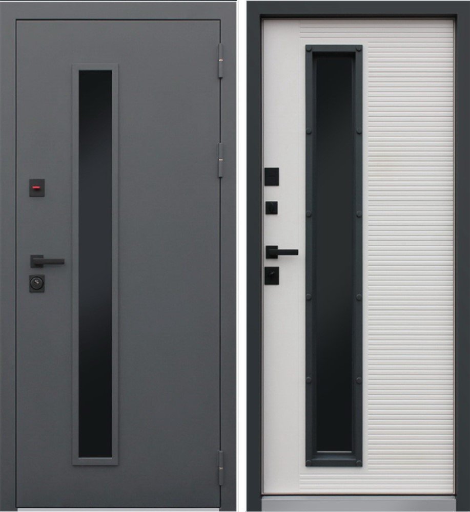 Дверь Тренто с Окном Терморазрыв 3К DIS007261