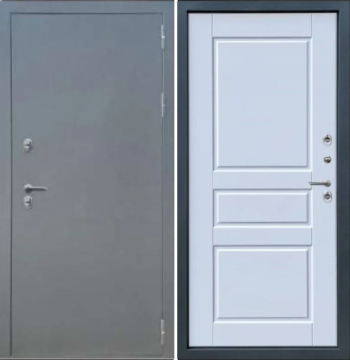 Дверь СТРАЖ Т-20 ТЕРМО VELLUTO BIANCO DIS007267