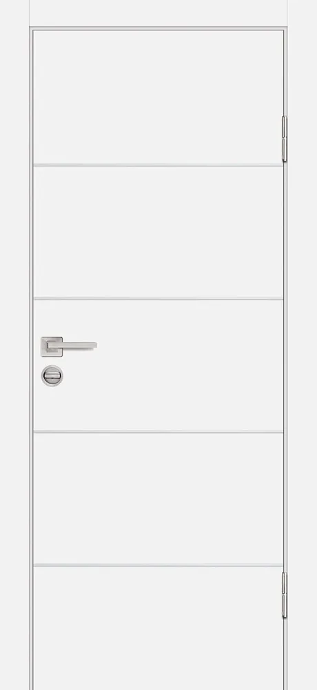 Межкомнатная дверь П-12 Белый матовый